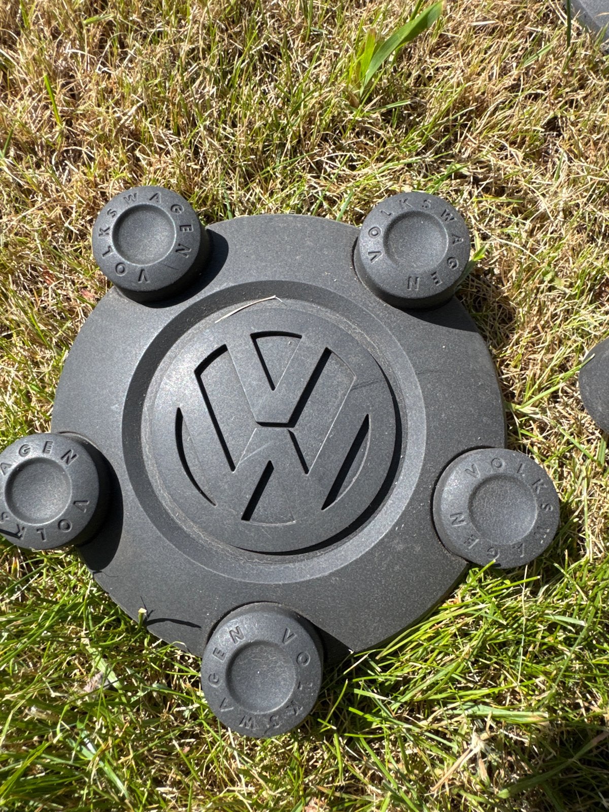 Set van 4 Volkswagen naafdoppen, Ophalen, Gebruikt