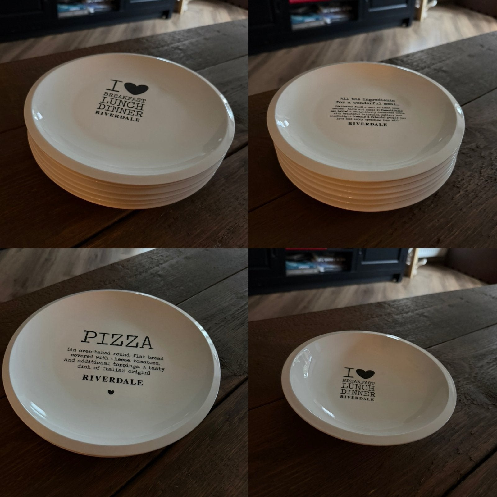 Grote Riverdale servies set - Compleet en stijlvol, Ophalen, Overige merken, Keramiek, Zo goed als nieuw