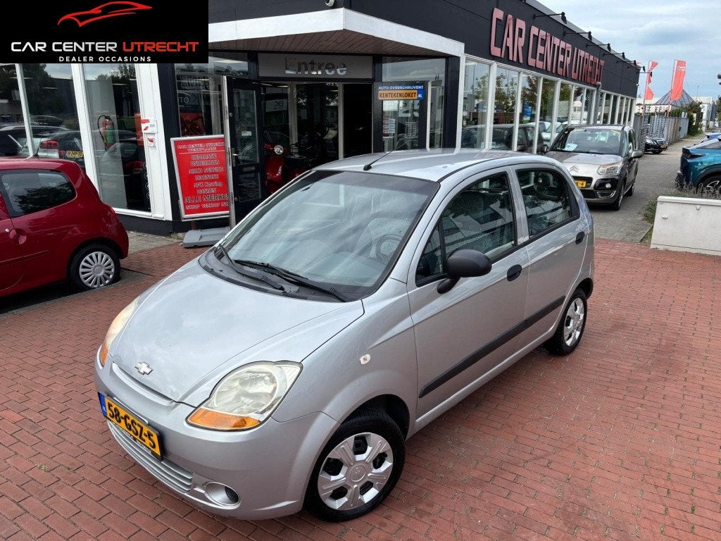 Chevrolet Matiz 0.8 Spirit airco zeer nette Chevrolet, Auto's, Gebruikt, Metallic lak, Origineel Nederlands, Bedrijf