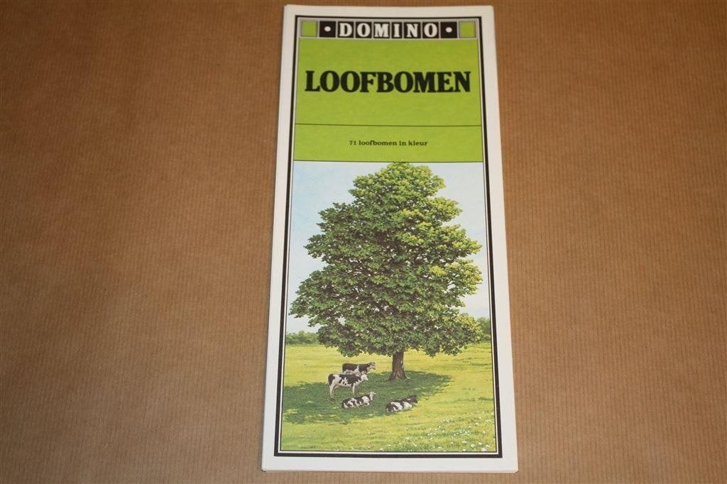 Uitvouwbare informatiefolder Domino Loofbomen., Ophalen of Verzenden, Zo goed als nieuw, Vogels