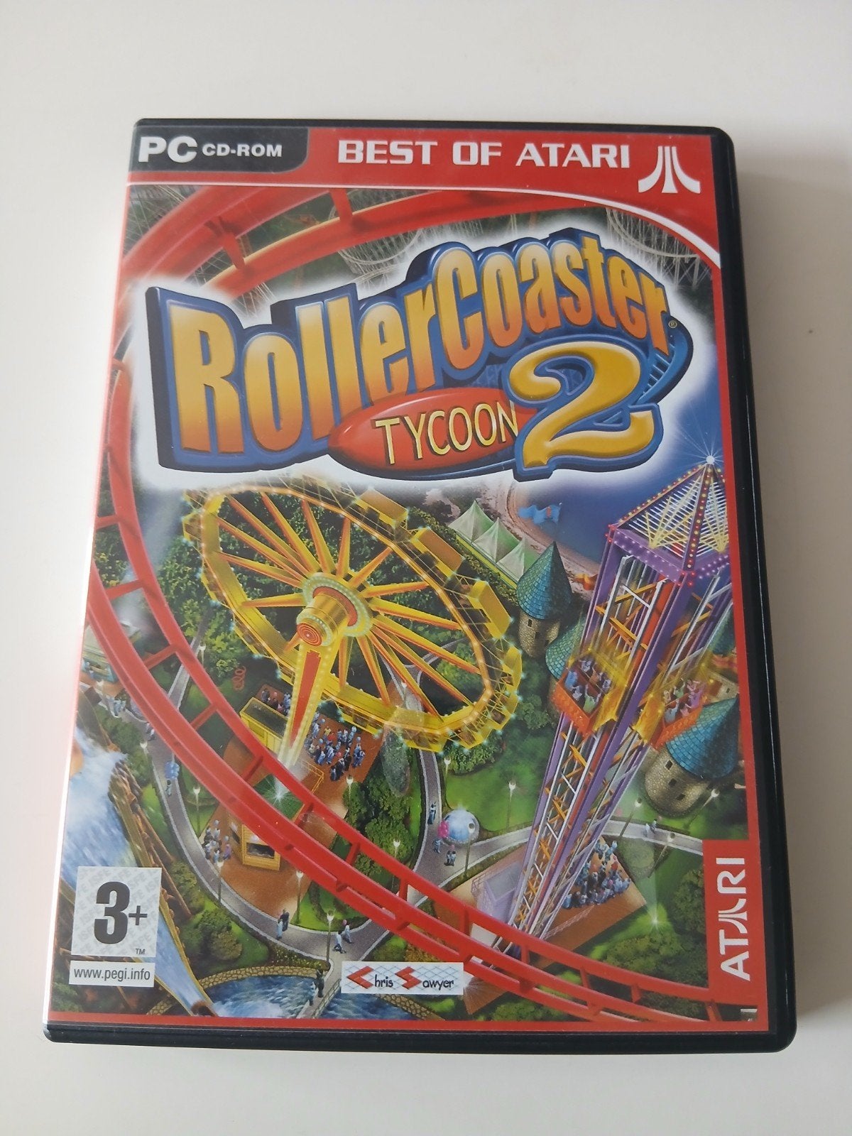 Rollercoaster Tycoon 2 - PC Game, Spelcomputers en Games, Games | Pc, 1 speler, Ophalen of Verzenden, Zo goed als nieuw, Vanaf 3 jaar