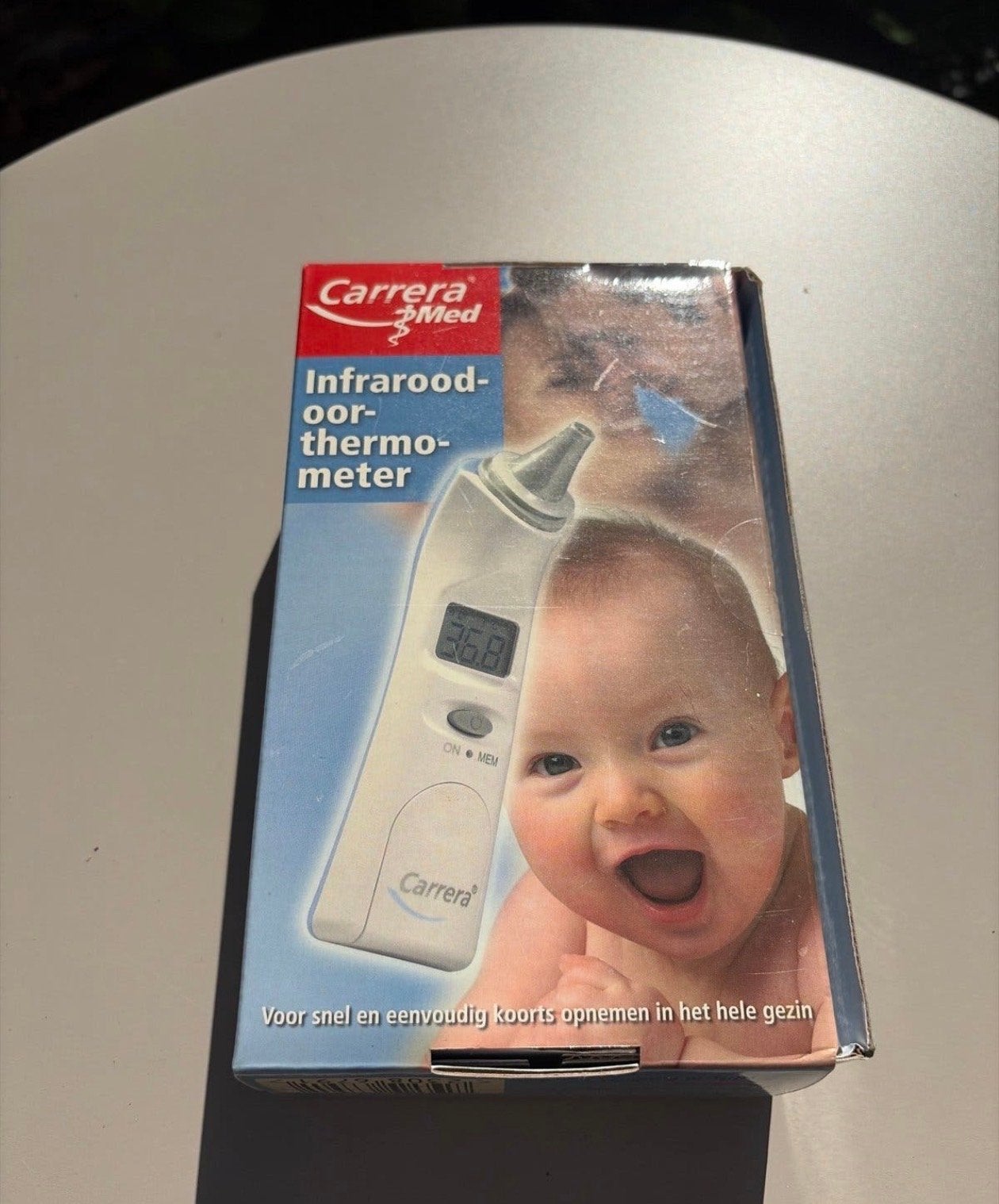 Carrera Med Infrarood-oorthermometer - Nieuw, Ophalen of Verzenden, Zo goed als nieuw, Overige typen