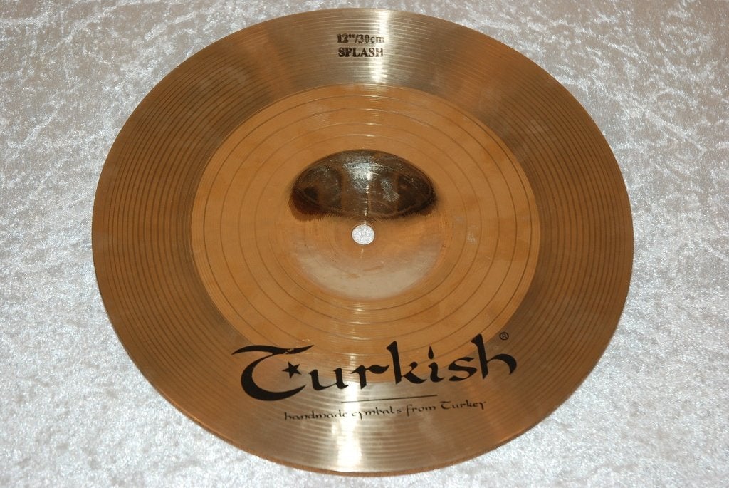 Turkish Apex Splash bekken 468gr 12 inch  <26261489>, Gebruikt, ., Drums of Percussie, Ophalen of Verzenden