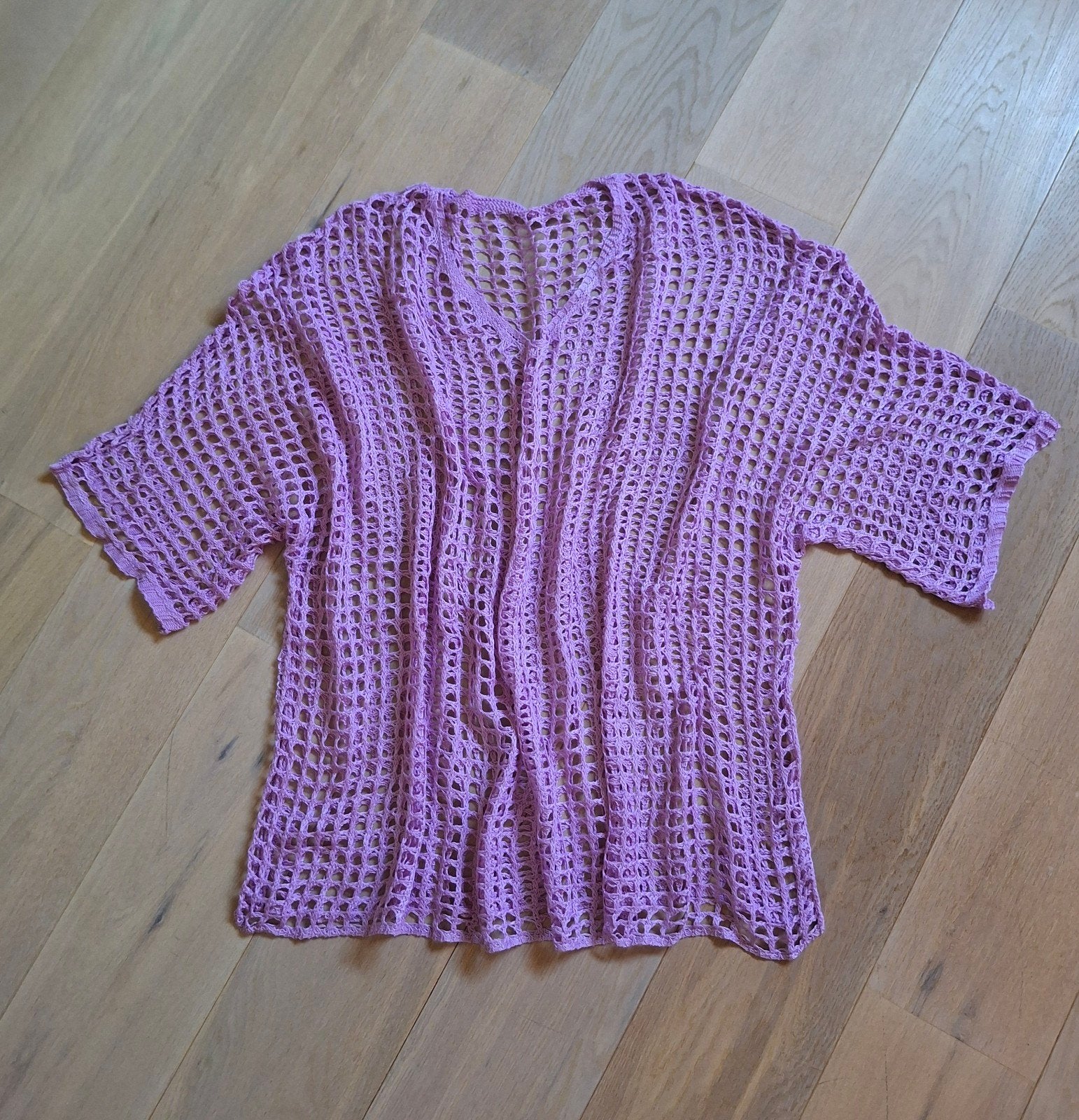 Nieuwe oversized gatentrui, Kleding | Dames, Tops, Verzenden, Nieuw, Korte mouw