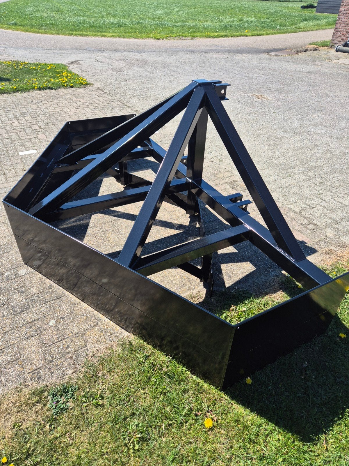 Grondschuif / Bodemvlakker / Maisschuif / Driehoekschuif, Ophalen, Akkerbouw, Grondbewerking