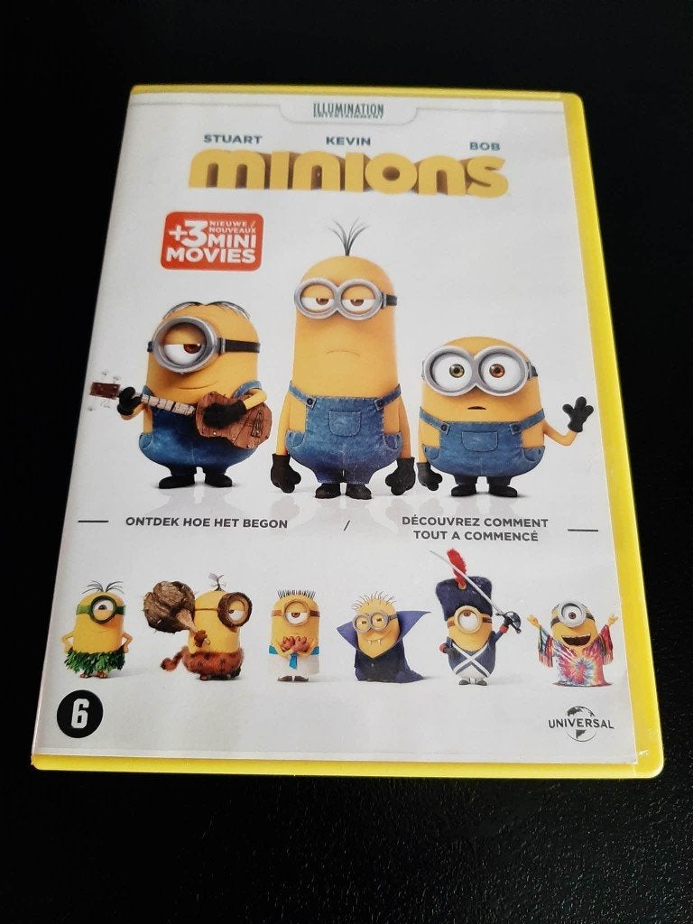 Minions, met stemmen van Sandra Bullock, Steve Carell!, Gebruikt, Amerikaans, Overige typen, Ophalen of Verzenden