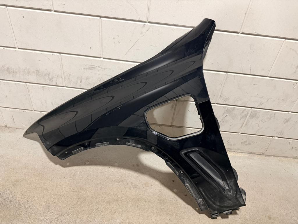 Origineel BMW Spatbord Zwart X5 G05 (2018-heden), Gebruikt, Voor, Ophalen of Verzenden, Spatbord