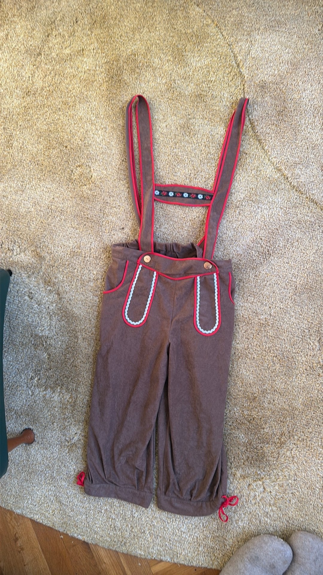 Lederhosen, stof., Ophalen, Zo goed als nieuw, Maat 46/48 (XL) of groter, Carnaval