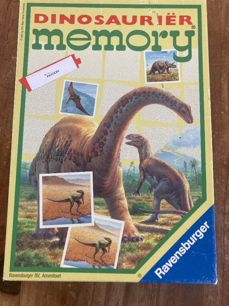 Memoryspel dinosaurus, Ophalen, Zo goed als nieuw, Ravensburger