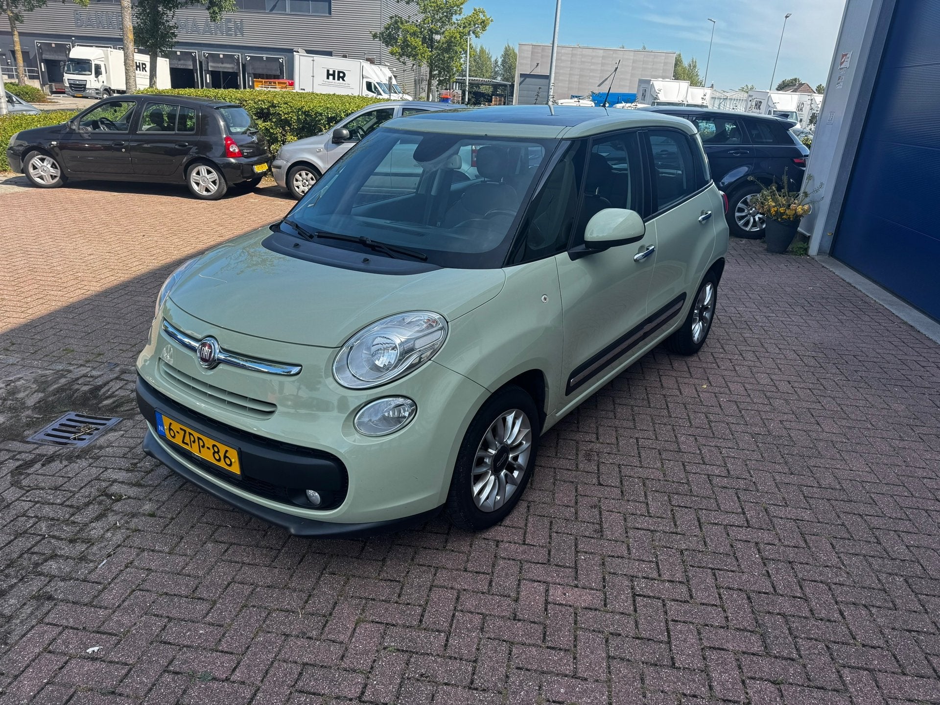 Fiat 500 L 0.9 TwinAir Lounge, Auto's, Fiat, Gebruikt, Euro 6, Leder en Stof, Bedrijf