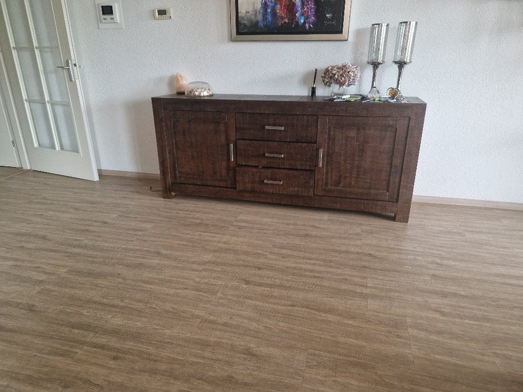 Dressoir, Ophalen, Zo goed als nieuw, 200 cm of meer, Met deur(en)