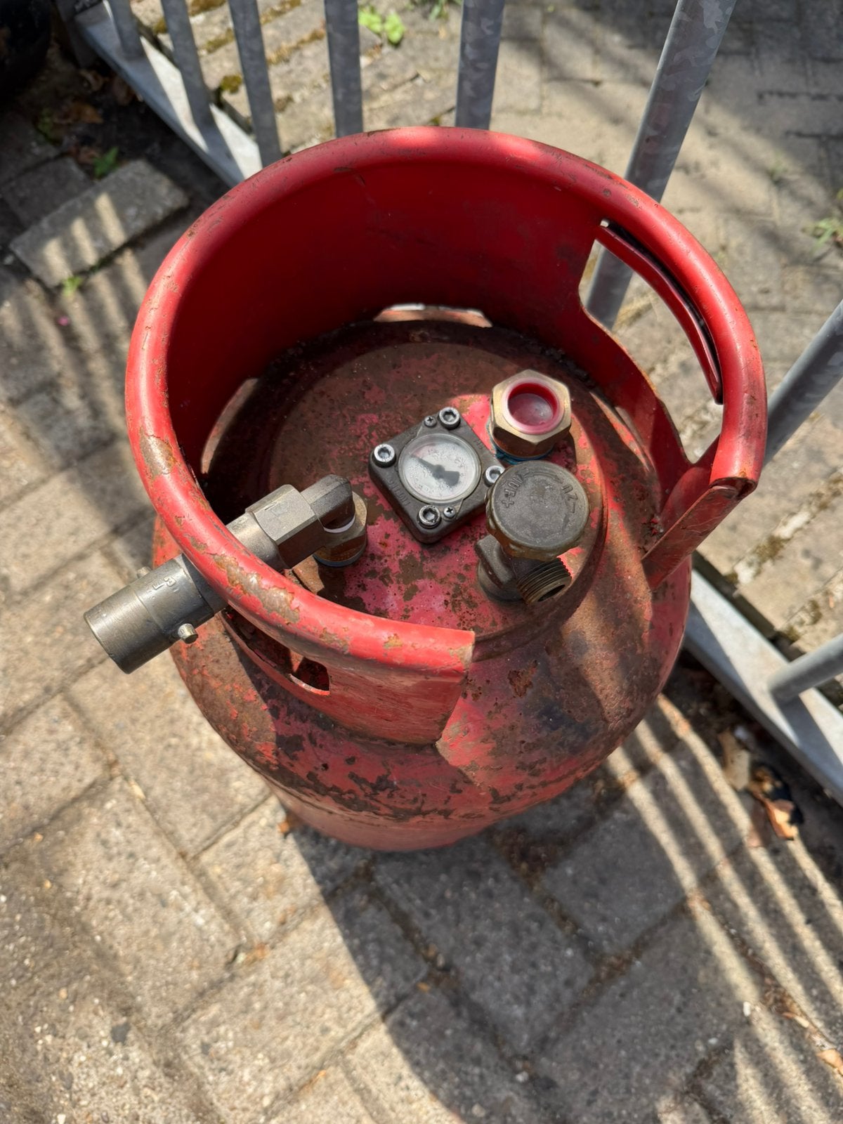 Gastank  hervulbaar lpg, Ophalen, Nieuw