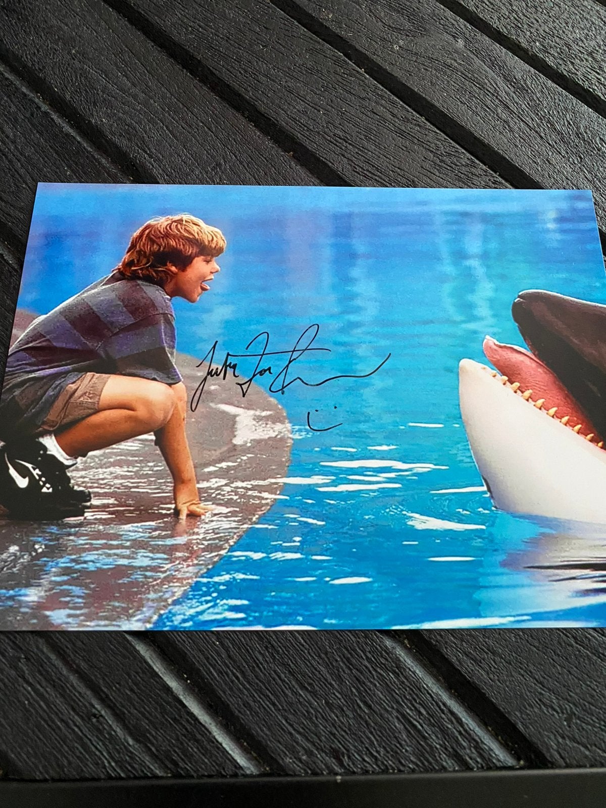 Filmster handtekening jason richter, Verzamelen, Muziek, Artiesten en Beroemdheden, Ophalen of Verzenden, Zo goed als nieuw, Foto of Kaart