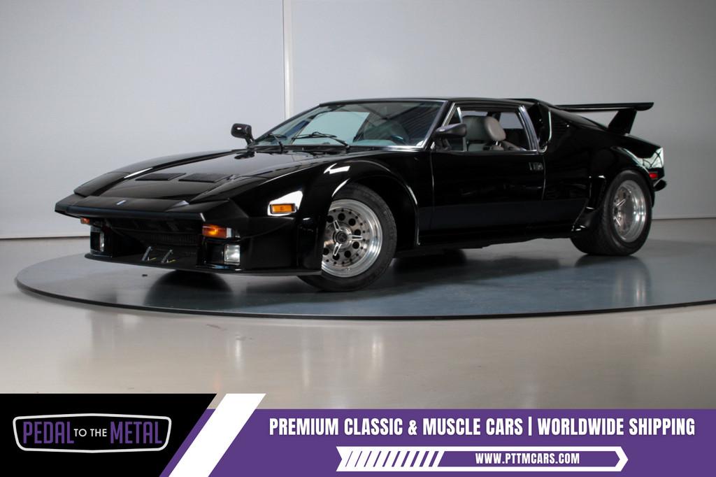 1973 De Tomaso Pantera, Overige merken, Achterwielaandrijving, Overige carrosserieën, Leder en Stof