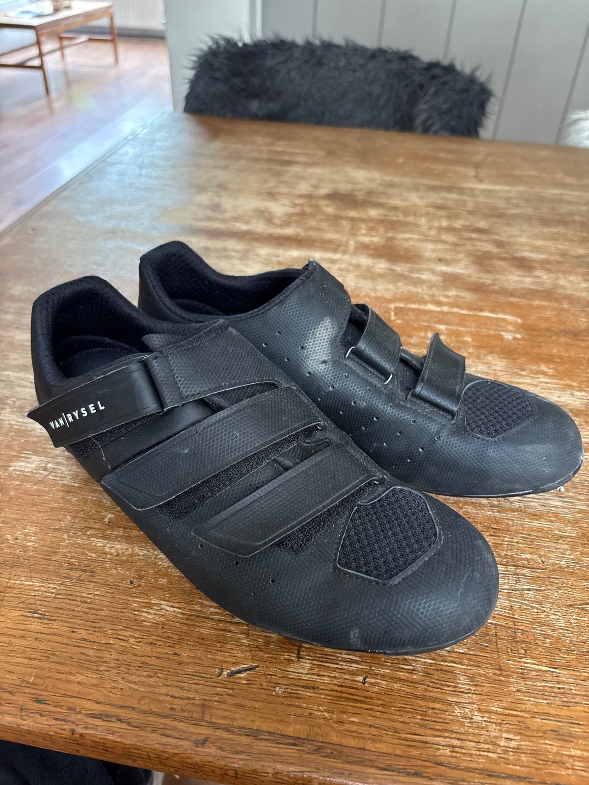 Van Rysel racefiets schoenen - Maat 45, Ophalen of Verzenden, Zo goed als nieuw, Kleding