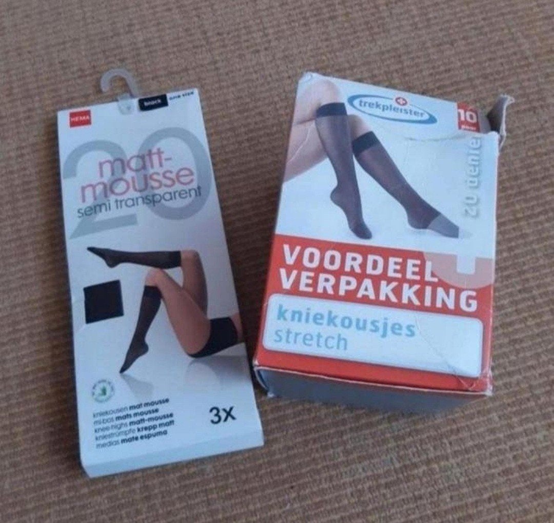 Nieuwe Hema panty en Trekpleister kniekousjes (15 stuks), Hema, Trekpleister, Ophalen of Verzenden, Nieuw, Panty