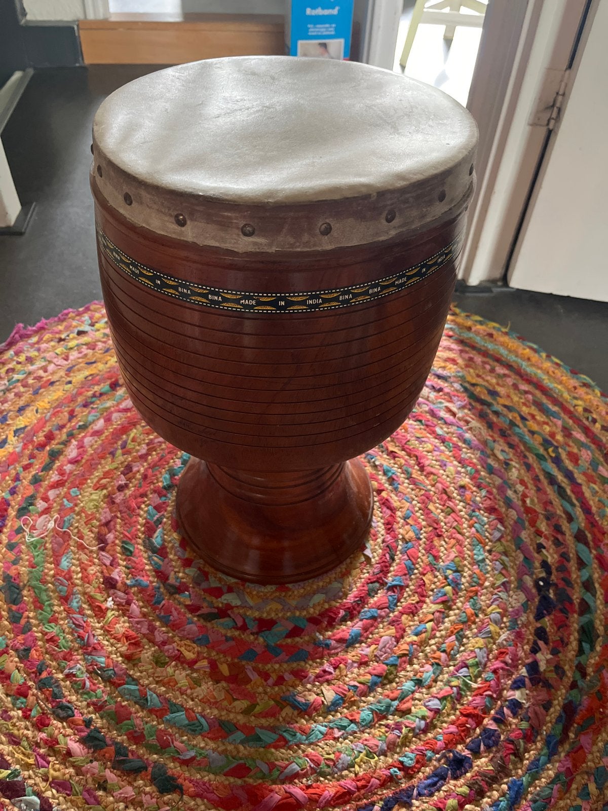 Indiaase djembe/Trommel, Ophalen of Verzenden, Gebruikt, Trommel