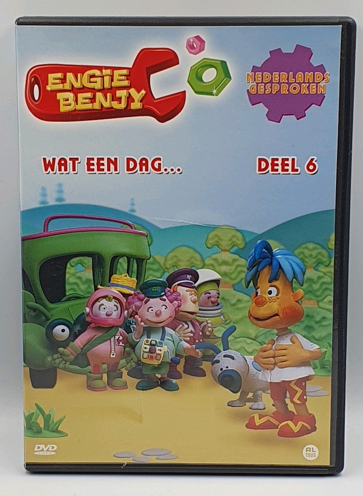 Te koop: Engie Benjy - Wat Een Dag... Deel 6 (DVD), Cd's en Dvd's, Dvd's | Kinderen en Jeugd, Gebruikt, Alle leeftijden, Tv-serie