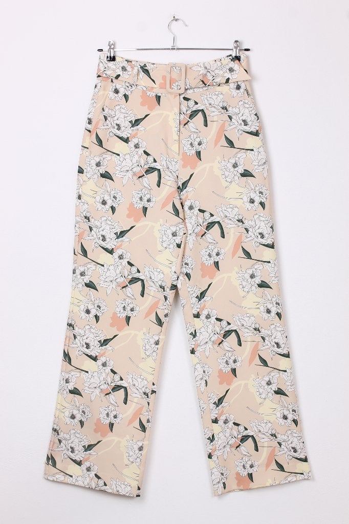 Zomer! Gebloemde broek van JOSH V. maat 40 (L), Maat 38/40 (M), Overige kleuren, Ophalen of Verzenden, Zo goed als nieuw