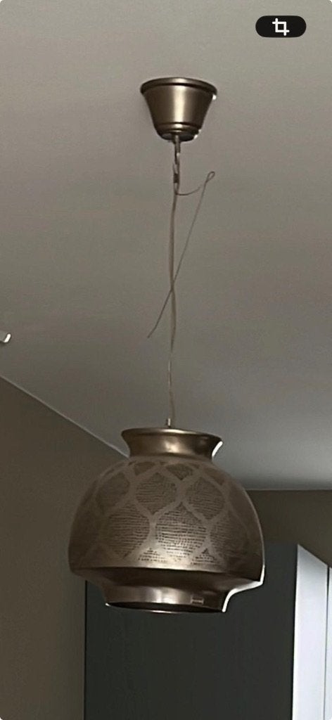 Zenza hanglamp, Ophalen, Marokkaans, E27 (groot), Zo goed als nieuw