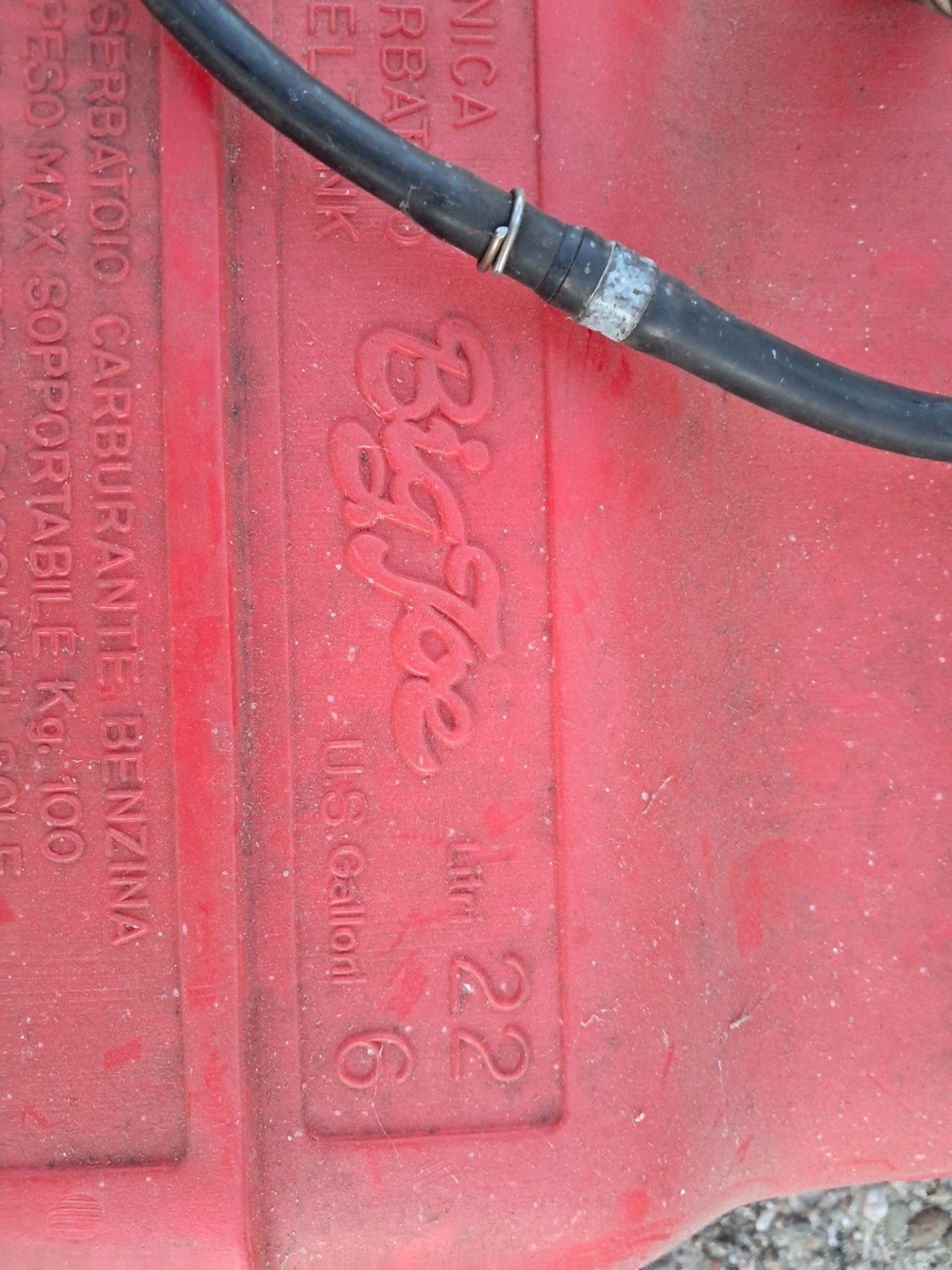 brandstof tank 22 liter, Ophalen of Verzenden, Gebruikt, Motor en Techniek