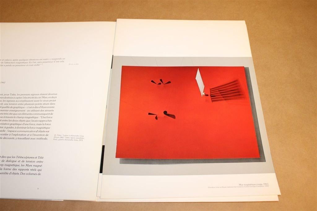 Kunstuitgave Derrière Le Miroir. Takis. Zeldzaam. 1981., Ophalen of Verzenden, Gelezen
