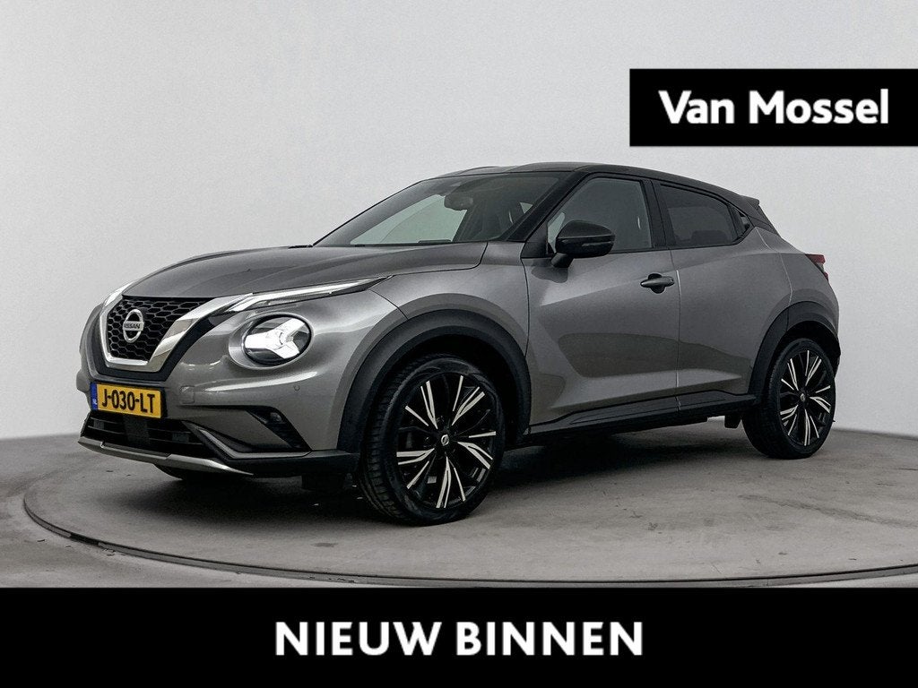 Nissan Juke 1.0 DIG-T N-Design | airco automatisch | Apple C, Auto's, Nissan, Voorwielaandrijving, Euro 6, Handgeschakeld, 3 cilinders