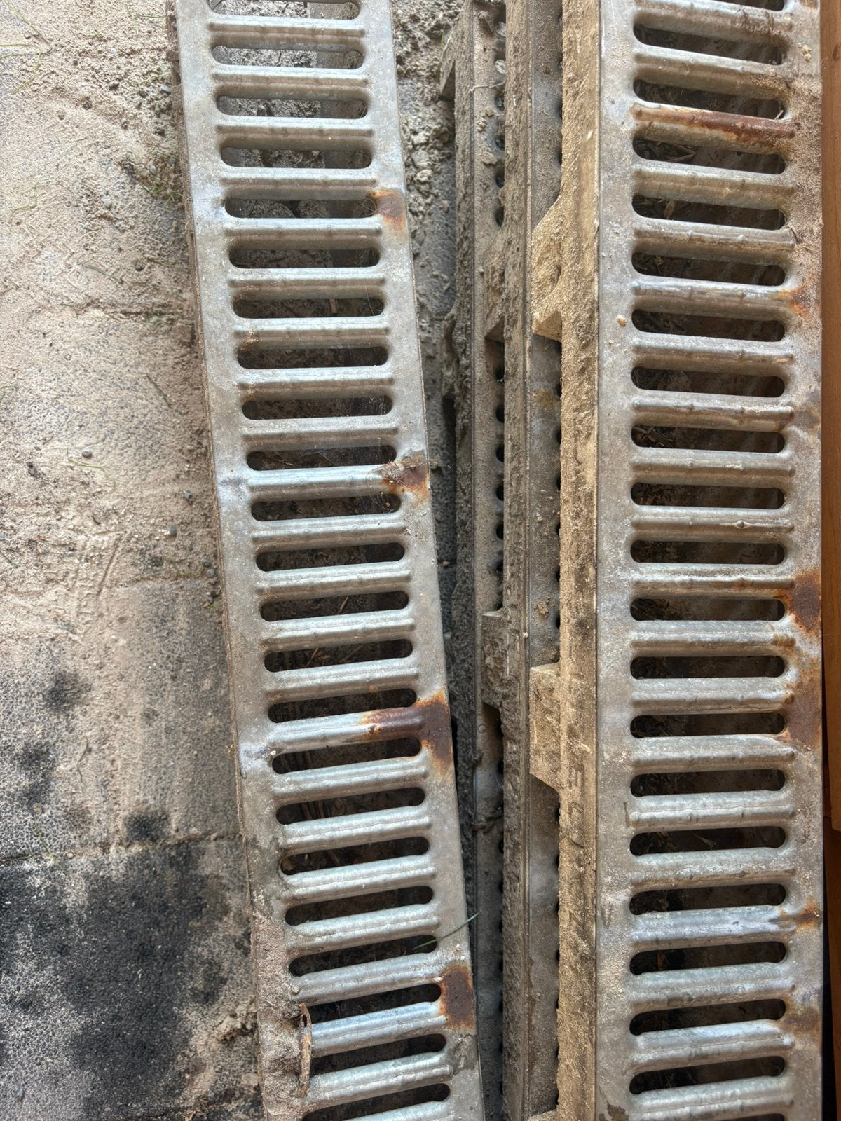 5x ijzeren goot, Ophalen, Zo goed als nieuw, Minder dan 2 meter, 80 mm of meer