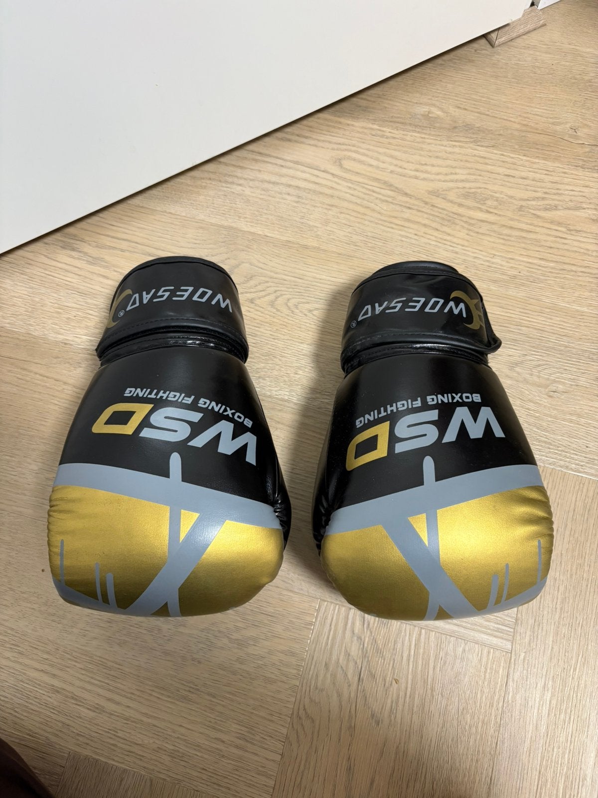 Bokshandschoenen nr 2 zwart WSD, Gebruikt, Overige, Vechtsportmateriaal, Maat M