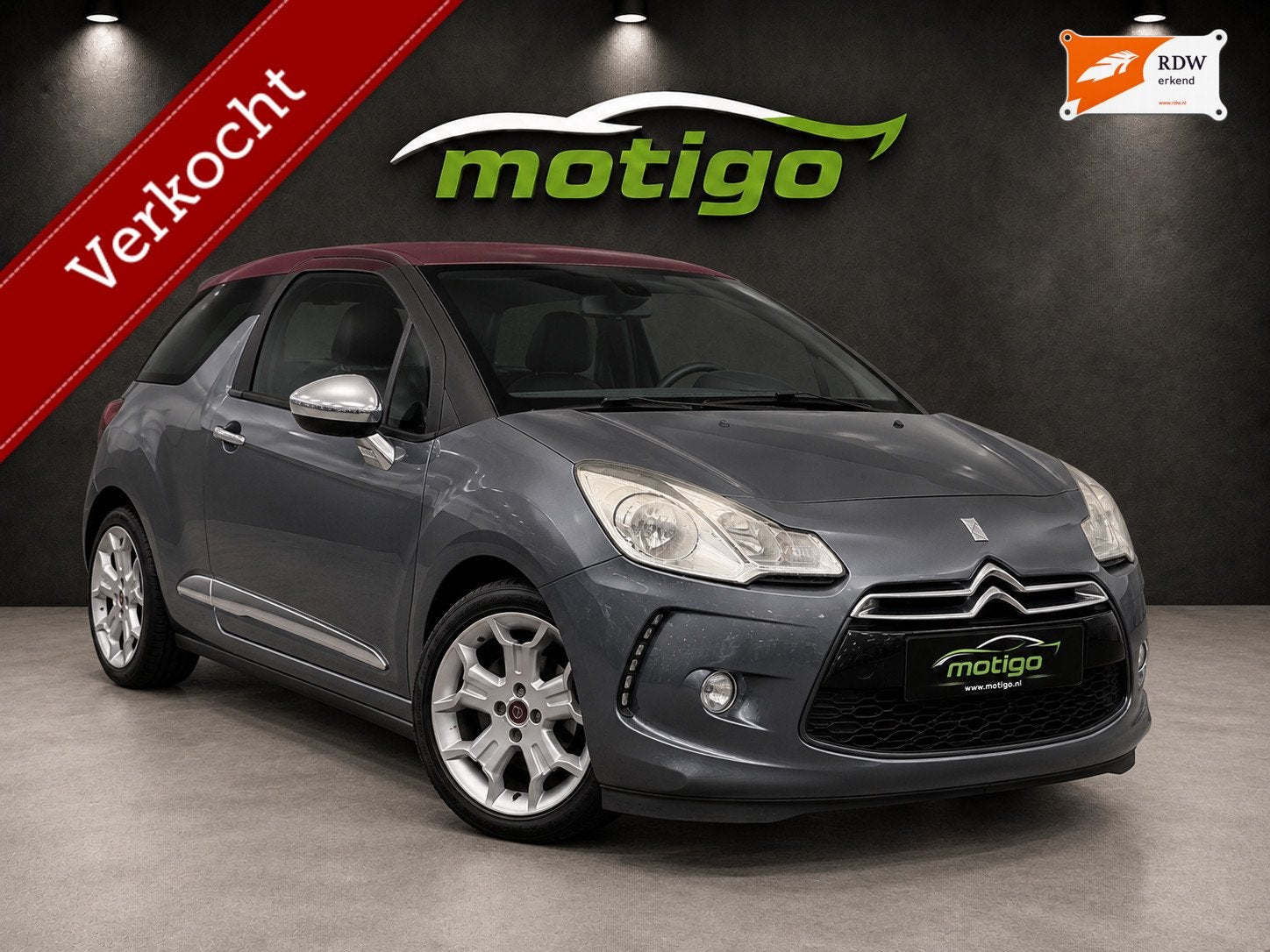 Citroen DS3 1.6 VTi So Chic, Auto's, Euro 5, 15 km/l, Gebruikt, 49 €/maand