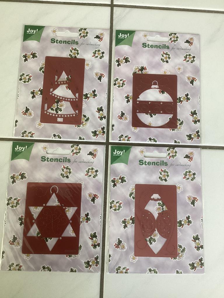Joy crafts borduur-snijmal Kerst, Ophalen of Verzenden, Nieuw, Kerst, Pons of Mal