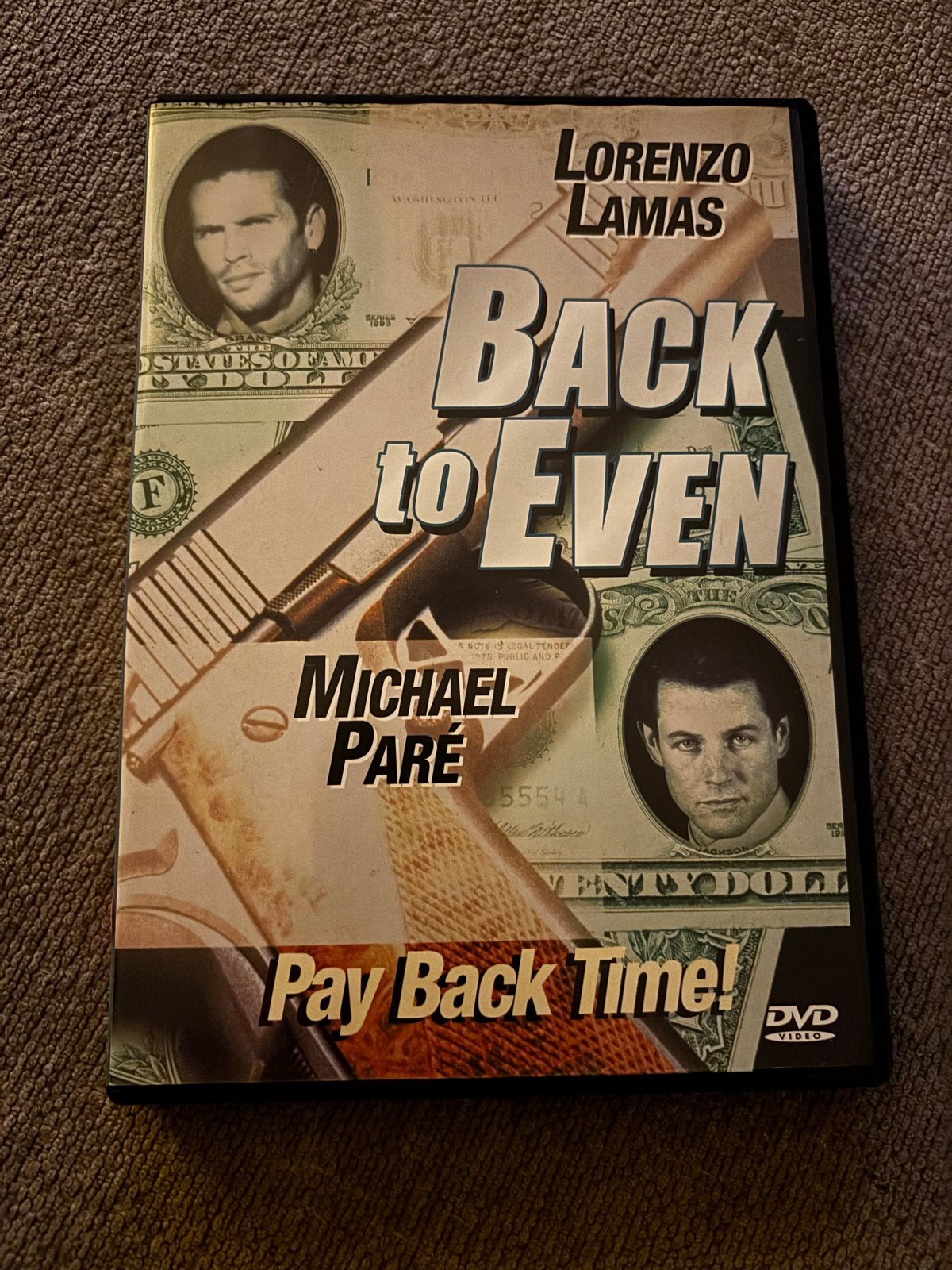 Back to Even (DVD) - Actiethriller met Lorenzo Lamas, Vanaf 16 jaar, Nederlands, Actiethriller, Ophalen of Verzenden