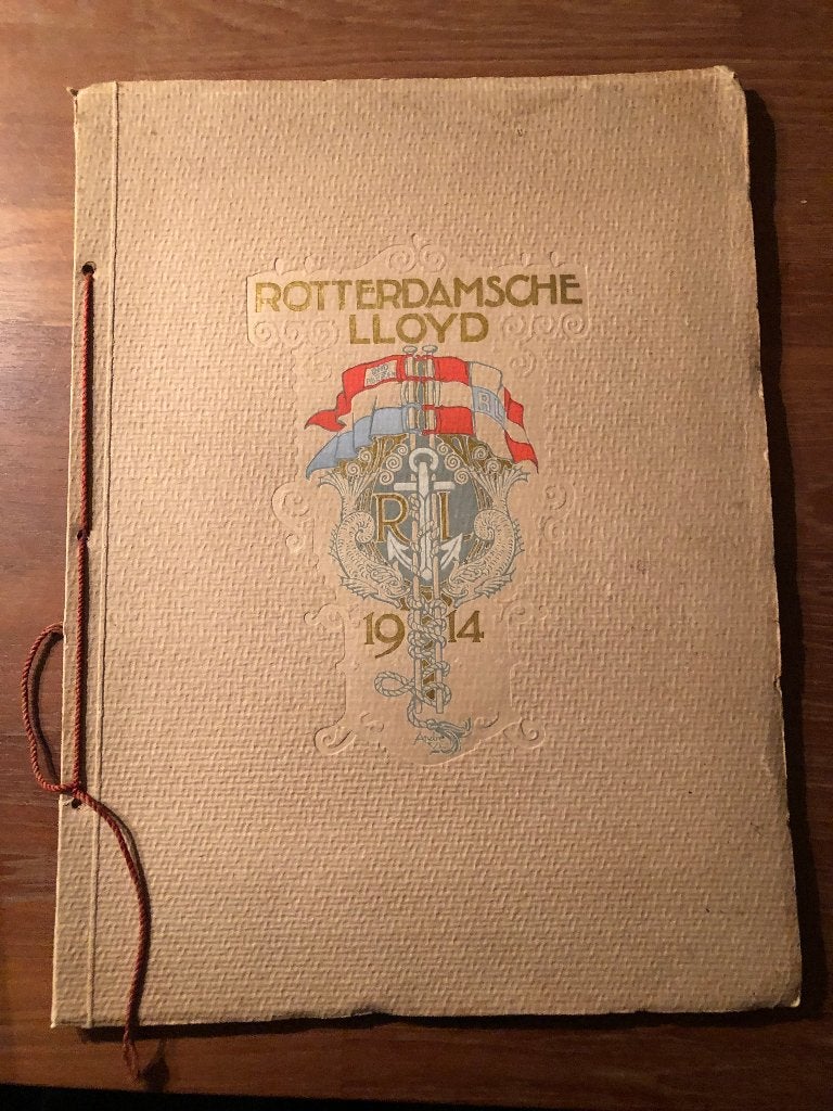 1914 Stoomvaart Mij. Rotterdamsche Lloyd. Onze Schilderkunst, Ophalen of Verzenden