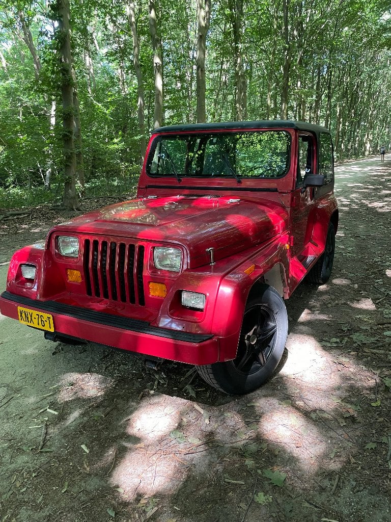 Jeep Wrangler Renegade 4.0i Aut, nieuwe APK, Auto's, Jeep, Automaat, Stof, 4 stoelen, 3960 cc