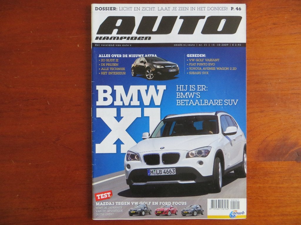 Autokampioen 21 2009 BMW X1, Mazda 3, Volkswagen Golf, Ophalen of Verzenden, Nieuw, Mazda