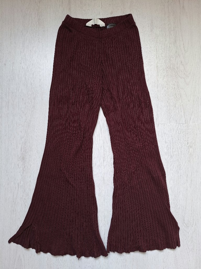 Paarse broek van H&M, maat 128 - GRATIS, Kinderen en Baby's, Kinderkleding | Maat 128, Gebruikt, Meisje, H&M, Ophalen