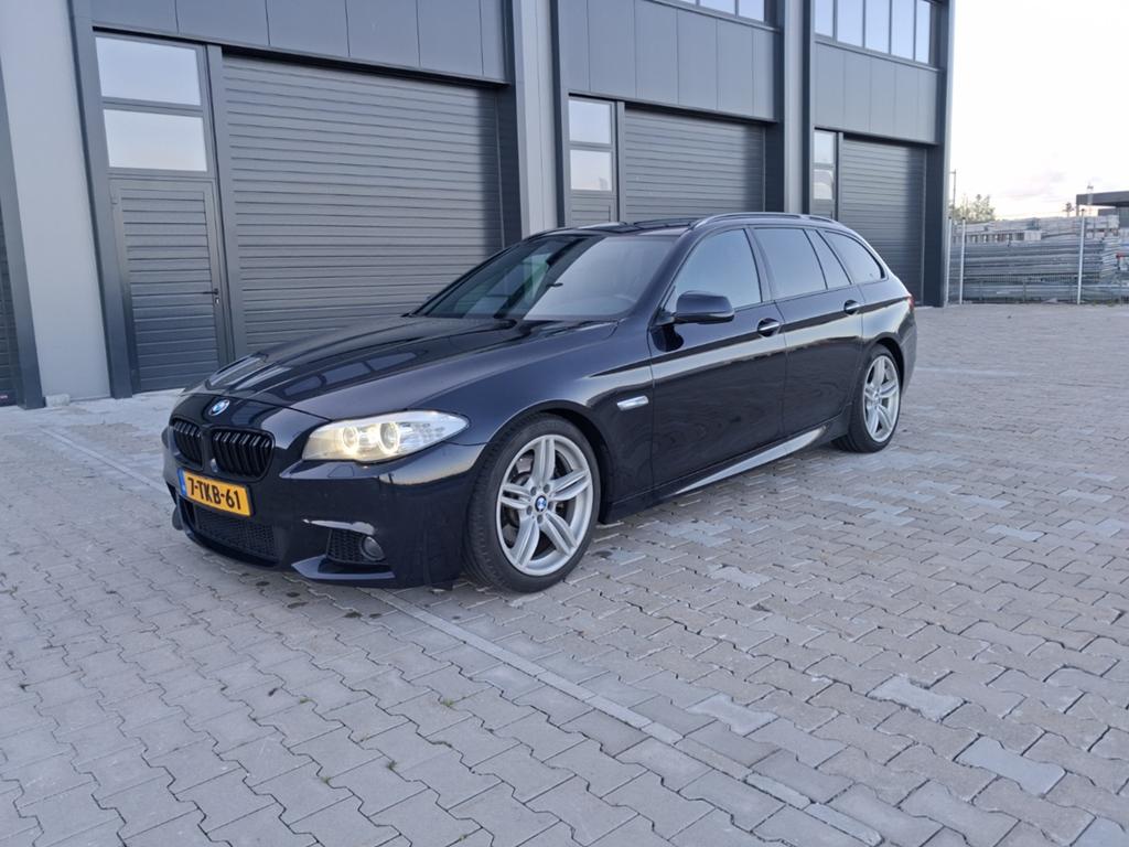 BMW 5-Serie 525D 160KW Sedan Aut8 2013 Zwart, Auto's, BMW, Automaat, Achterwielaandrijving, 1995 cc, Zwart
