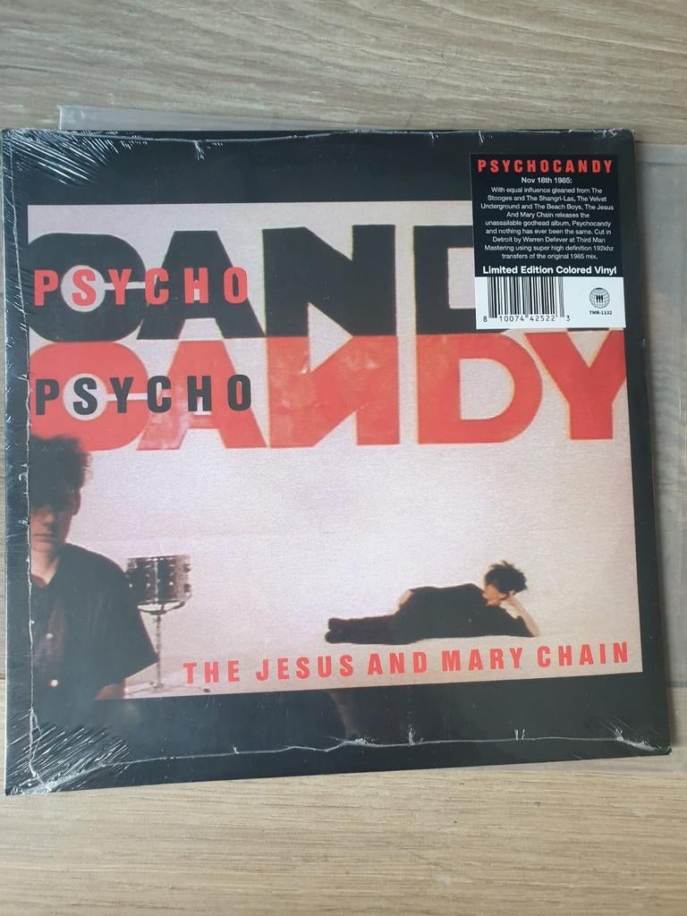 PSYCHO CANDY LP limited edition colored vinyl, Ophalen of Verzenden, Nieuw in verpakking, Poprock