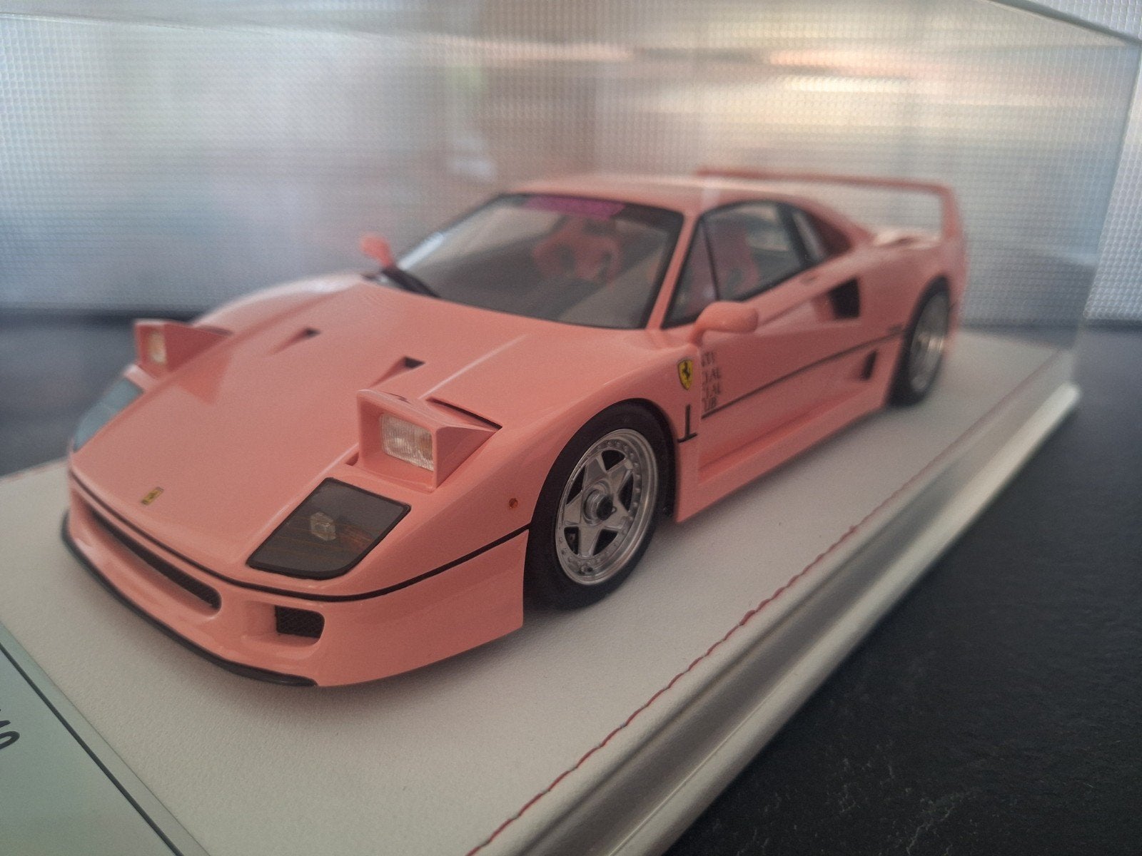 Ferrari F40 Rose Schaal 1:18, GL Model, Auto, Nieuw, GL Model