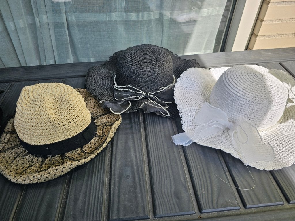 Zonnehoeden, Ophalen, Zo goed als nieuw, One size fits all, Hoed