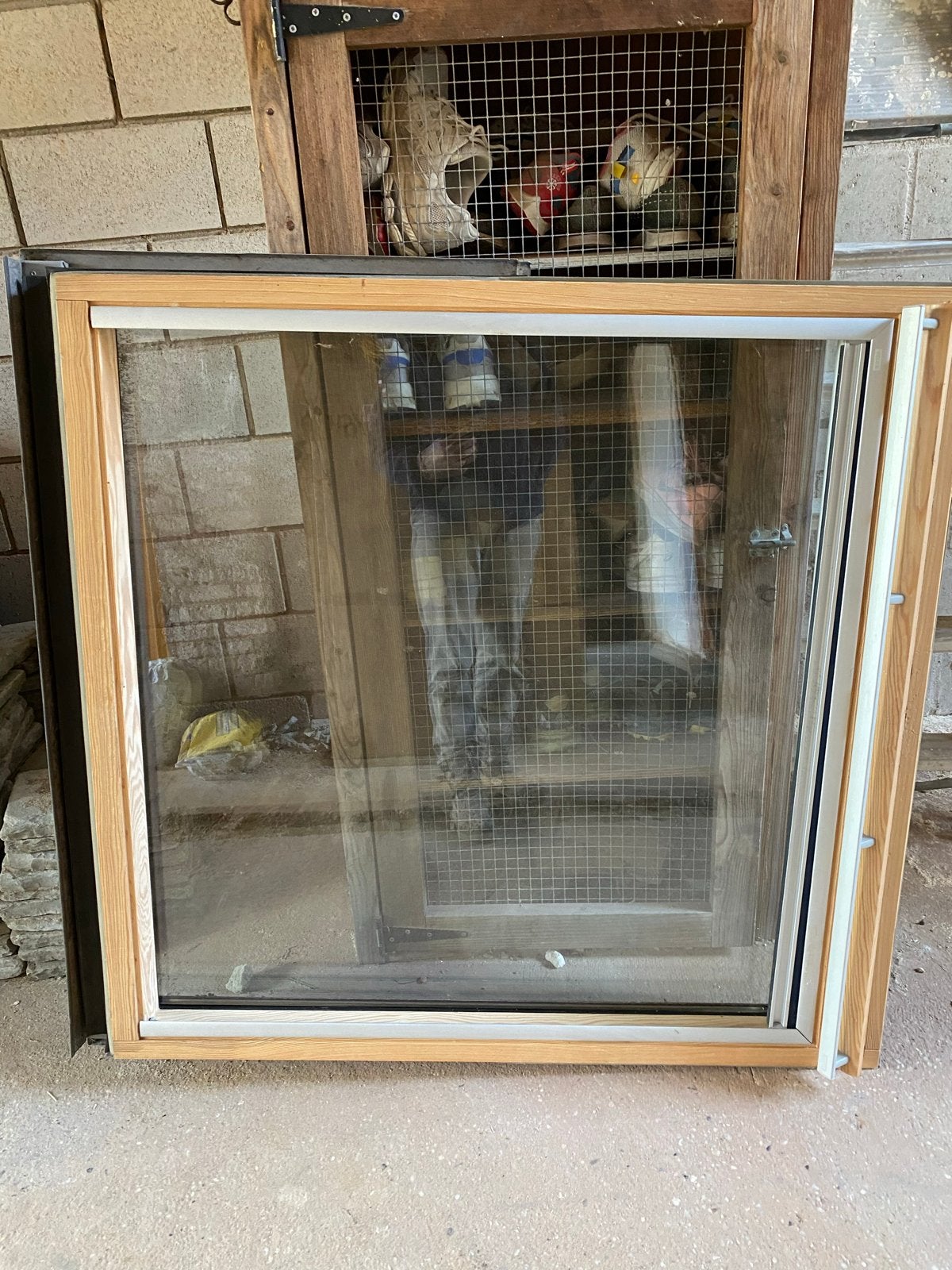Vierkant Velux Dakraam met Handmatige Verduistering en Frame, Ophalen, Gebruikt, Dakraam, 80 tot 120 cm