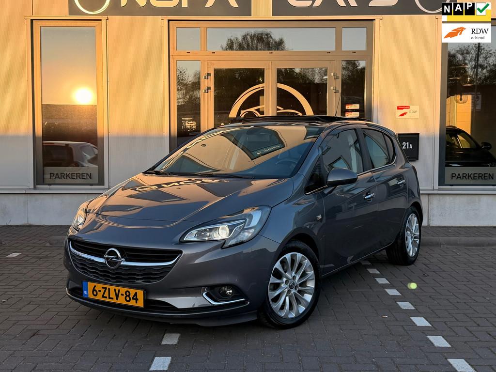 Opel Corsa 1.0 Turbo Cosmo|Pano|Xenon|stoel/stuur verwarming, Auto's, Voorwielaandrijving, Gebruikt, Met garantie (alle), Origineel Nederlands