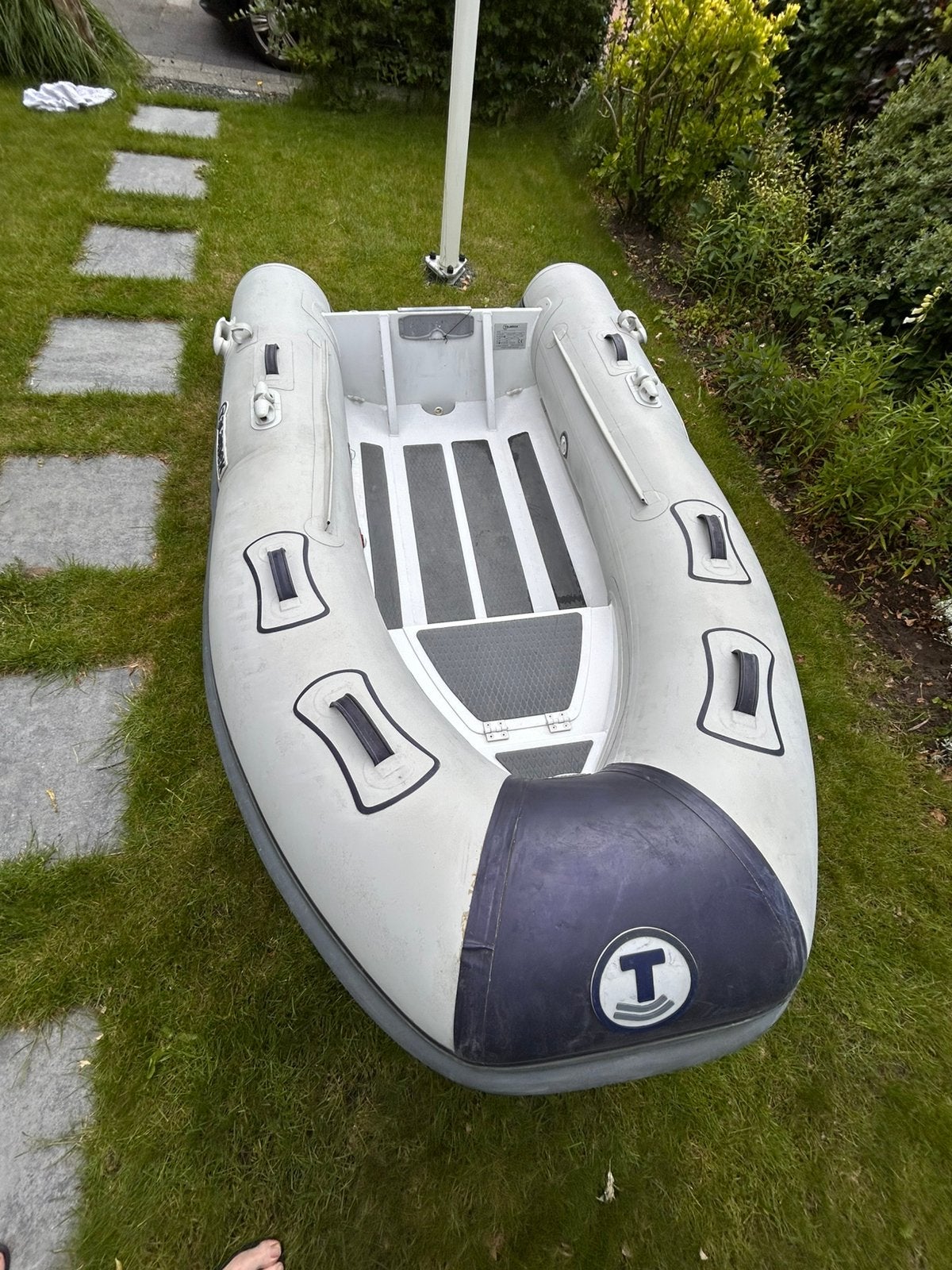 Talamex SLR 270 ALU RIB + Yamaha 9.9 pk (6 pk kap), Watersport en Boten, Rubberboten, Ophalen, Aluminium, Gebruikt, Talamex