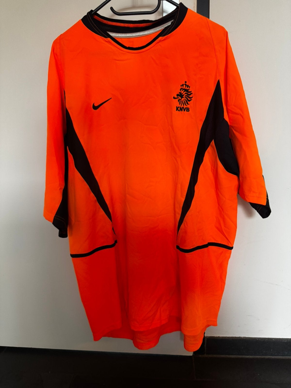 Nederlands elftal shirt 2002 - nummer 9 Kluivert - Maat XXL, Groter dan maat XL, Ophalen of Verzenden, Zo goed als nieuw, Shirt