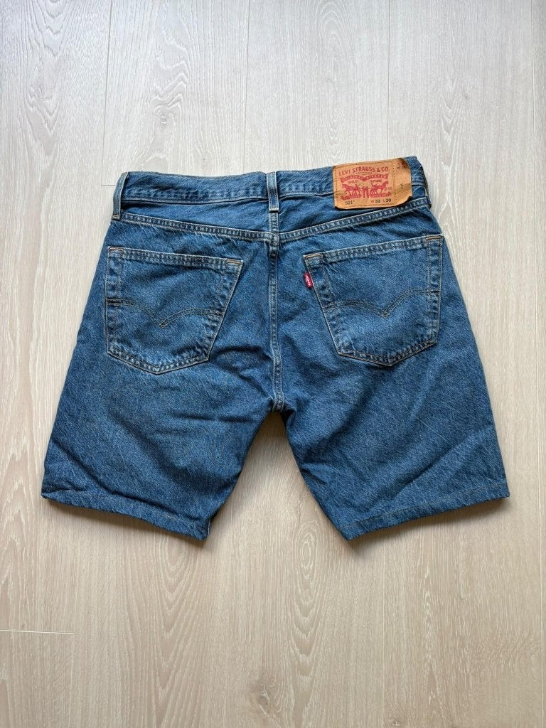 Levi's 501 Korte Broek W32, Kleding | Heren, Blauw, ., W32 (confectie 46) of kleiner, Ophalen of Verzenden