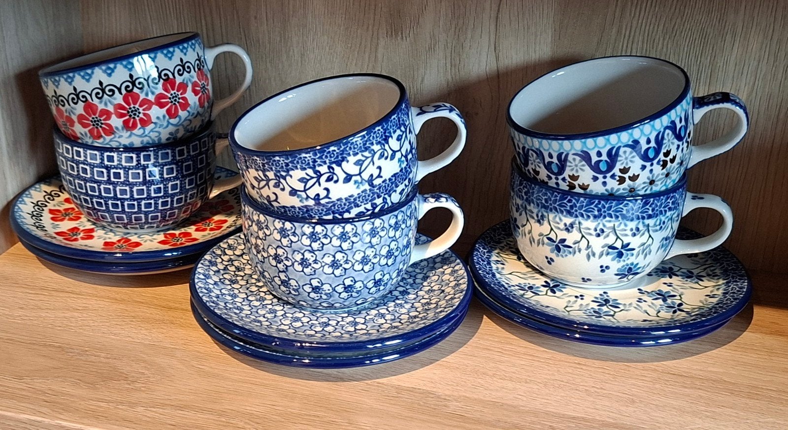 Bunzlau Castle kop en schotels - 230 ml, ., Keramiek, Ophalen of Verzenden, Zo goed als nieuw