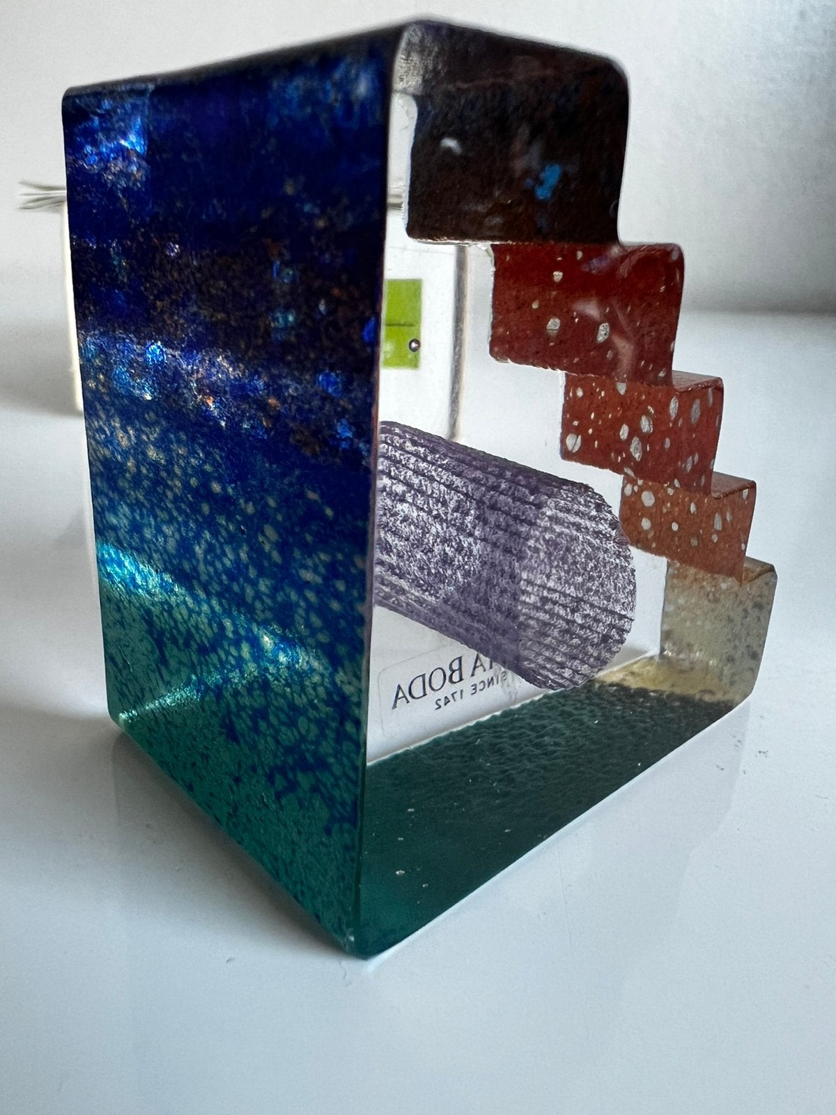 Kosta Boda Art Glass Bertil Vallien ‘Entrance’ Trap 1980, Ophalen of Verzenden, Object, Glas