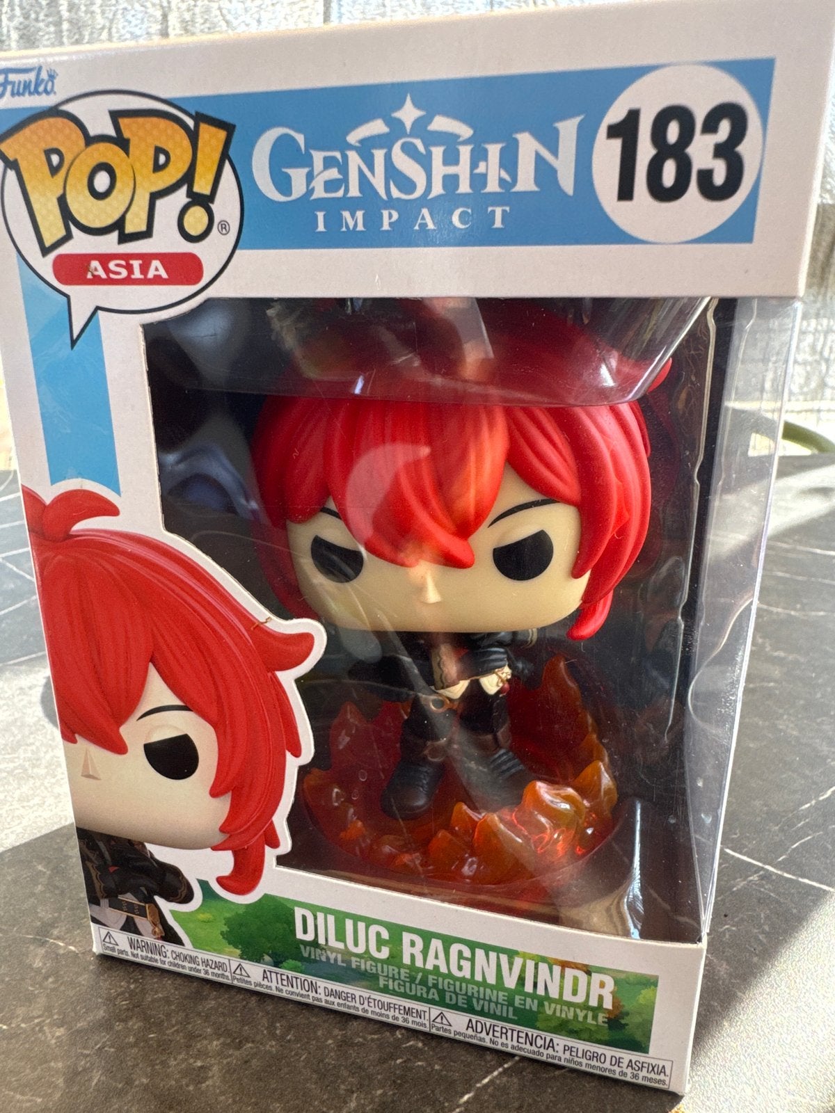 Funko Pop! Genshin Impact Diluc Ragnvindr #183, Verzamelen, Poppetjes en Figuurtjes, Ophalen of Verzenden, Nieuw
