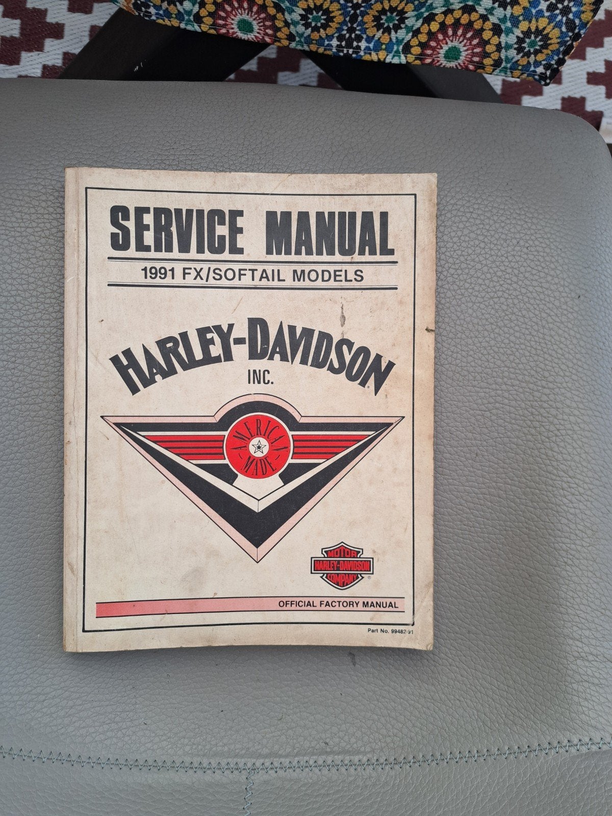 harley davidson service manual, Ophalen of Verzenden, Artiest