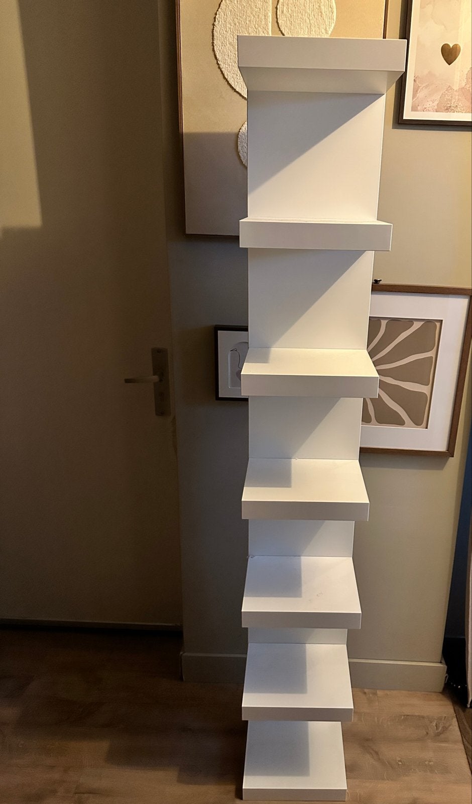 GRATIS Ikea Lack wandrek / boekenplanken, Ophalen, Gebruikt
